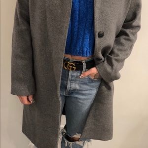 NWT✨ Rag and Bone dark grey blanket coat